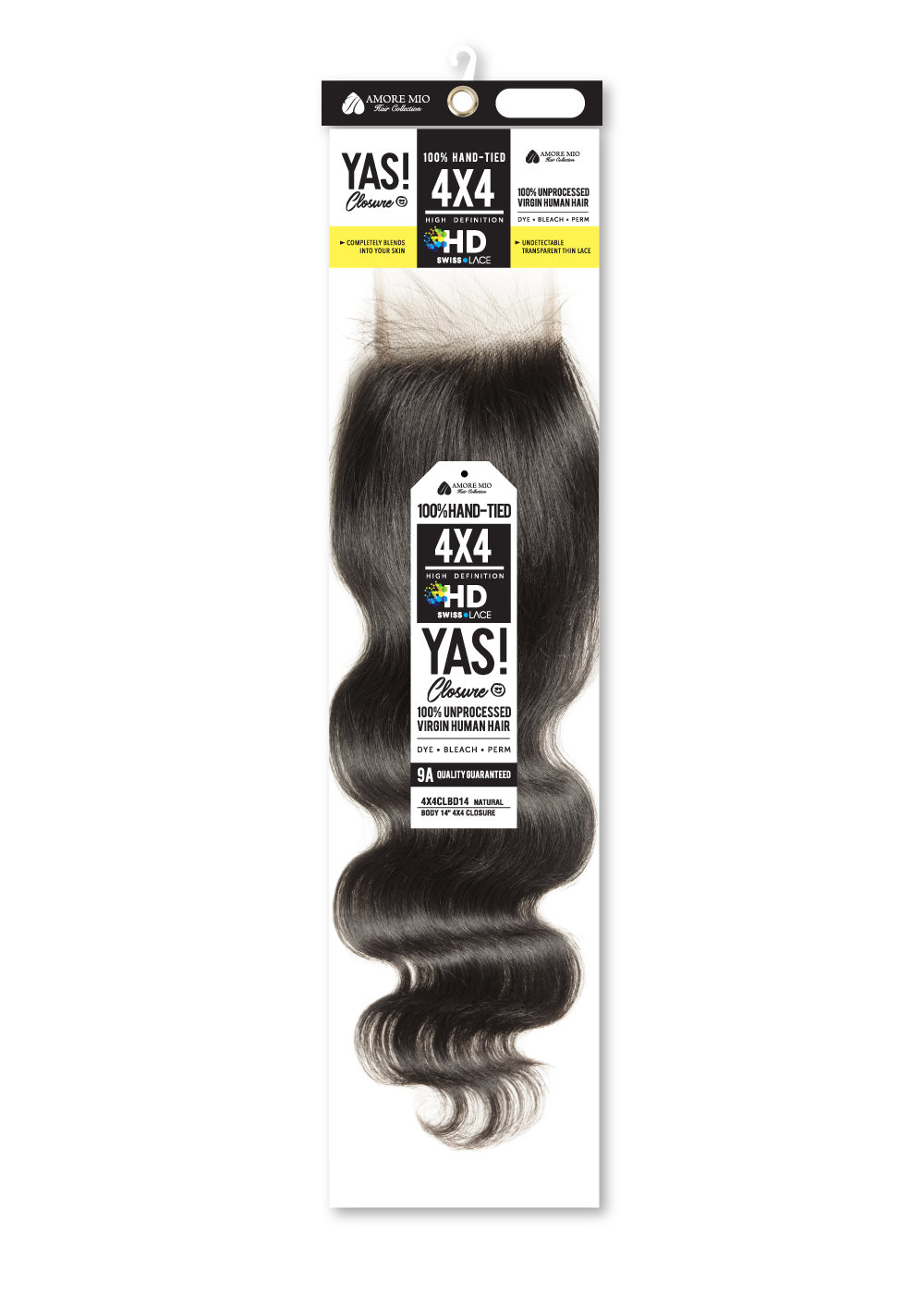 4×4 Lace Closure Body Wave