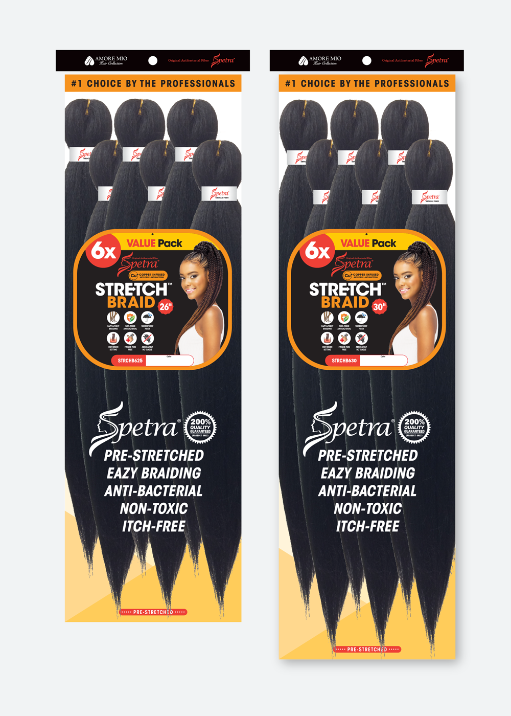 Stretch Braid 6pcs